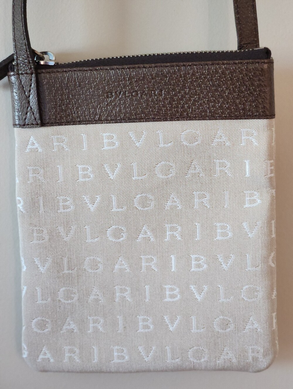 Authentic Bvlgari Logomania Mini Crossbody Bag